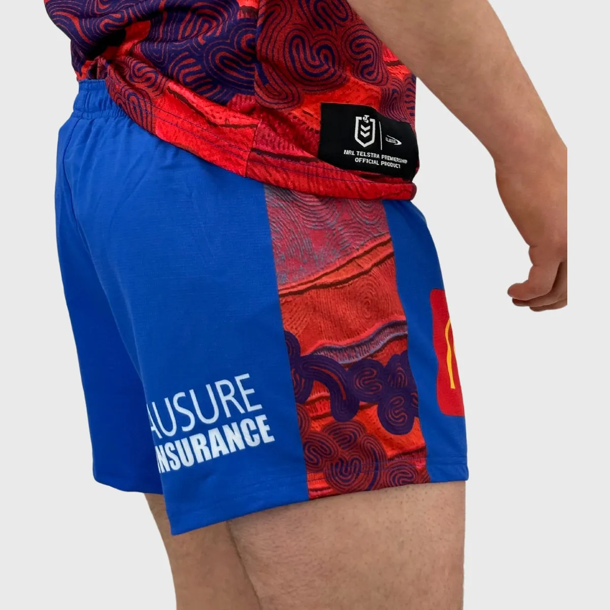 Classic Knights Men's NRL Indigenous Rugby Shorts