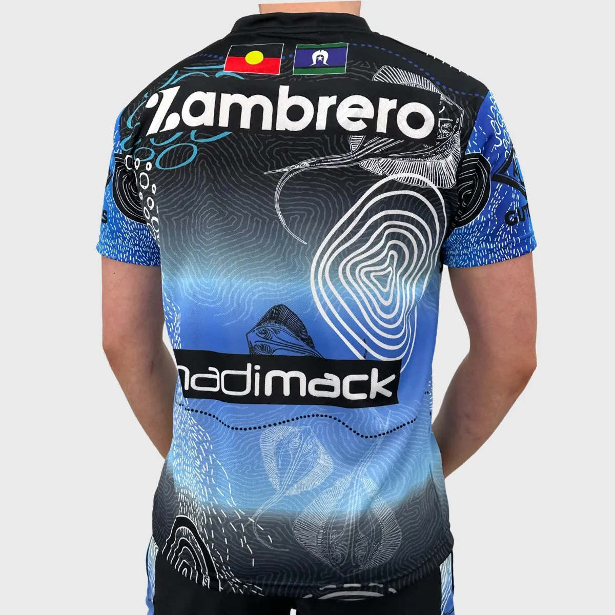 Classic Sharks Men's NRL Indigenous Rugby Jersey