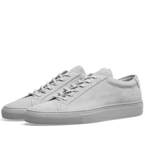 Common Projects Original Achilles Low SuedeLight Grey