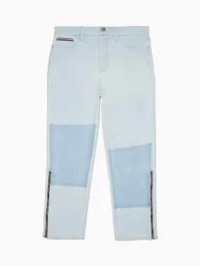 Cropped Slim Fit Jean (Womens) - Light Wash