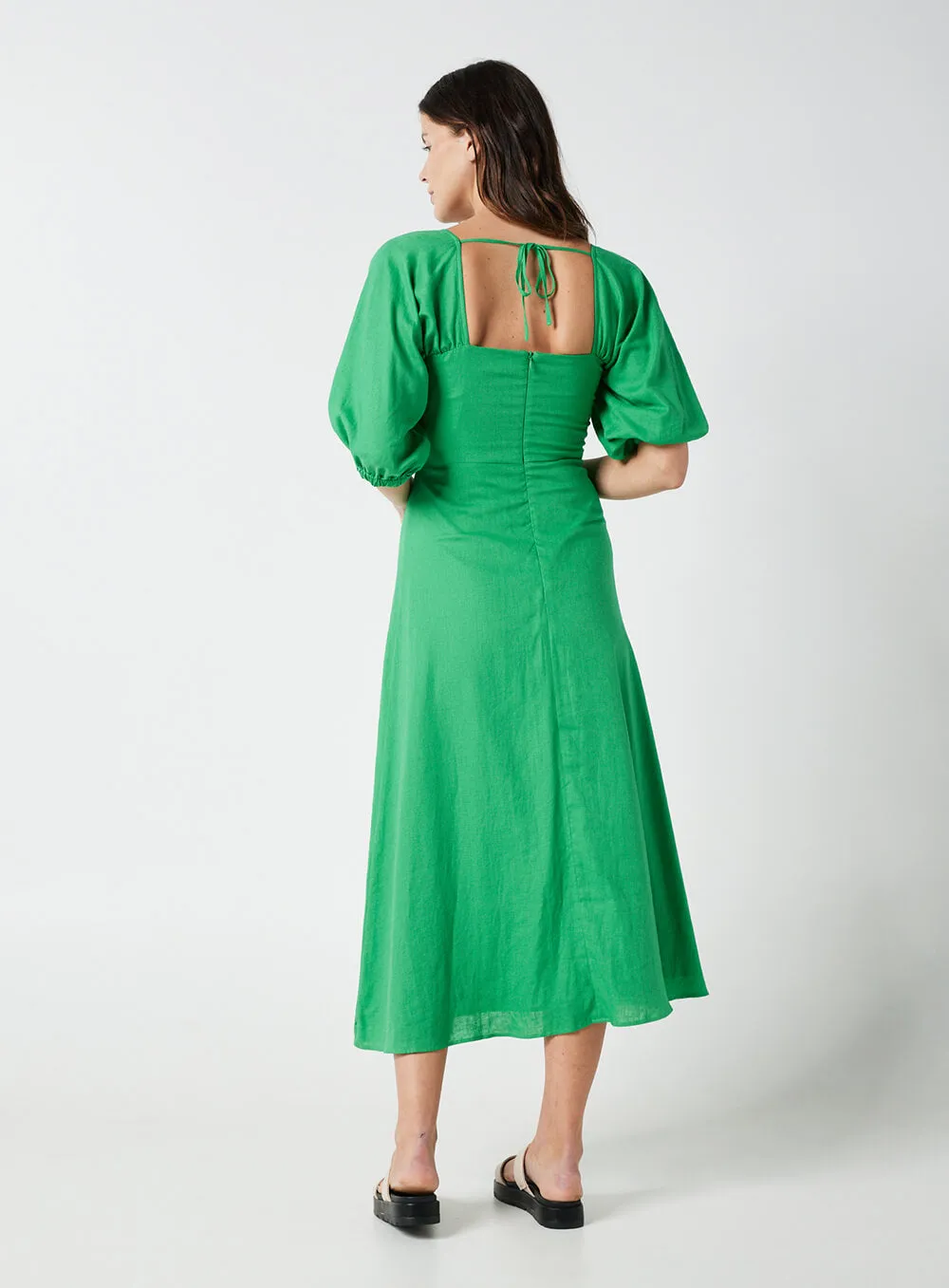 Daphne Dress-GREEN