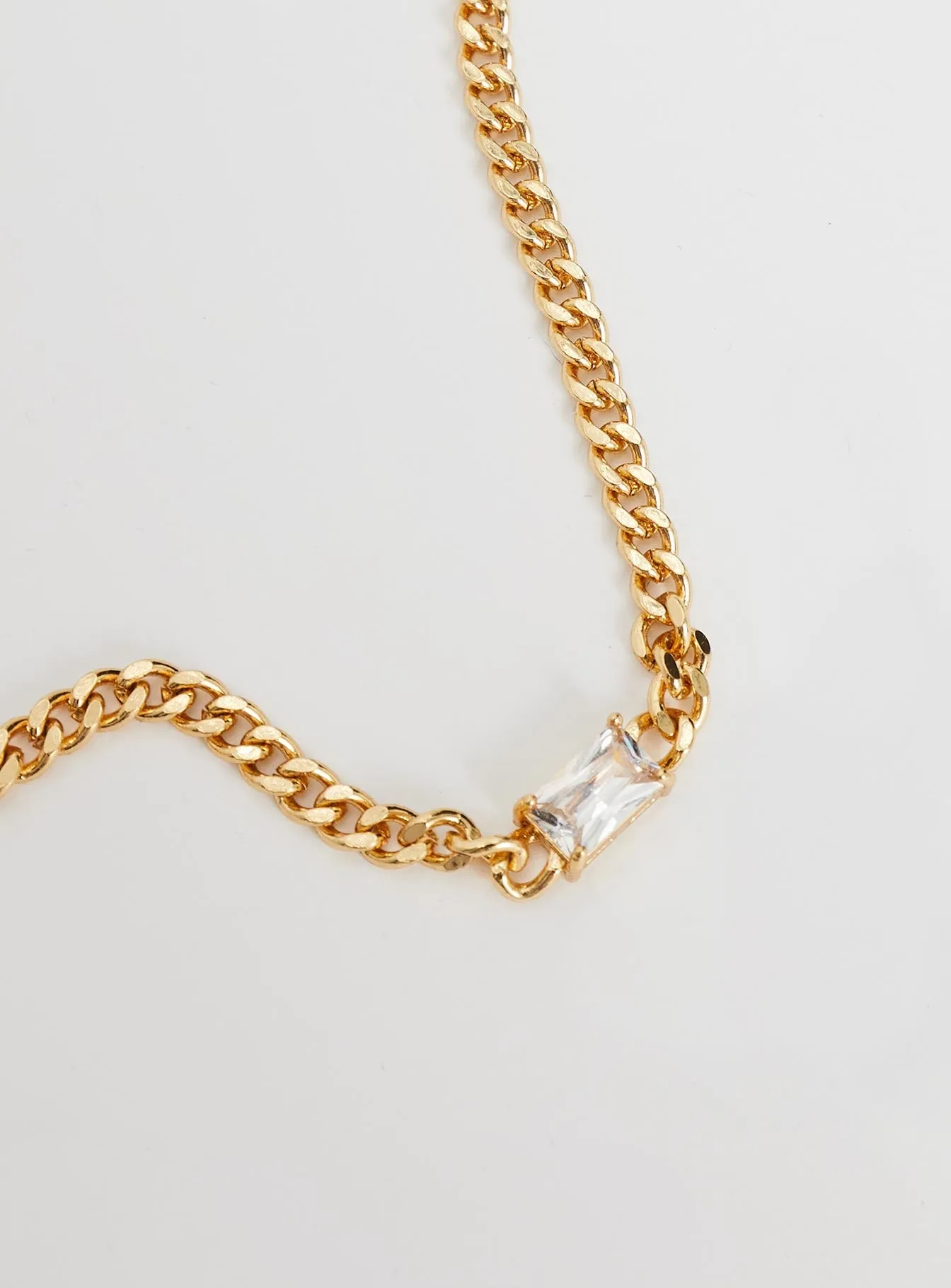 Desmong Gold Plated Necklace Gold