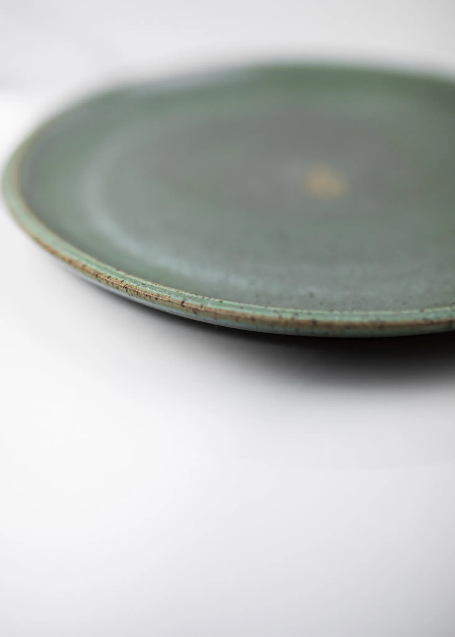 Dinner Plate in Tea Green