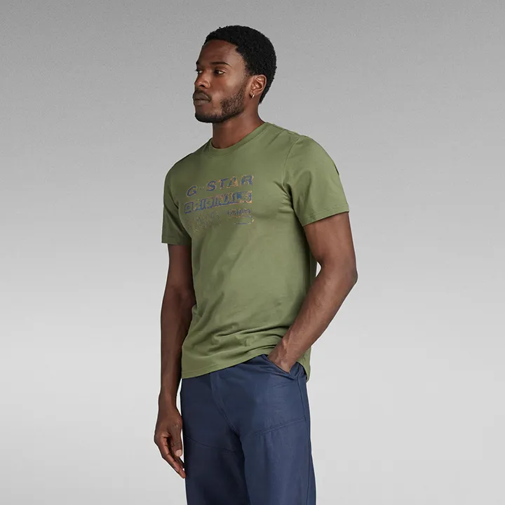 Distresses Originals Slim Tee (Olive) - GD24420336724