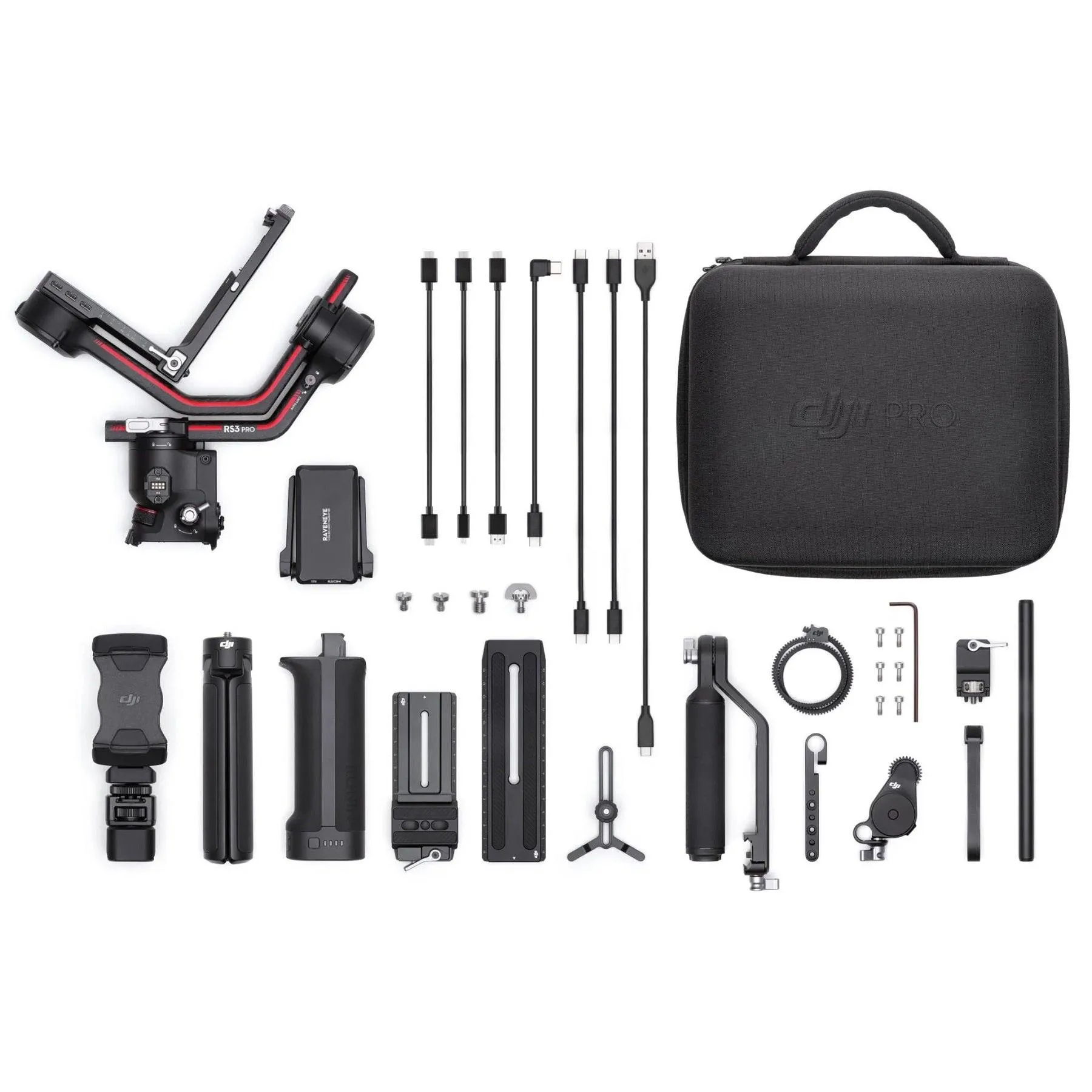 DJI RS3 Pro Gimbal Camera Stabilizer Combo Black