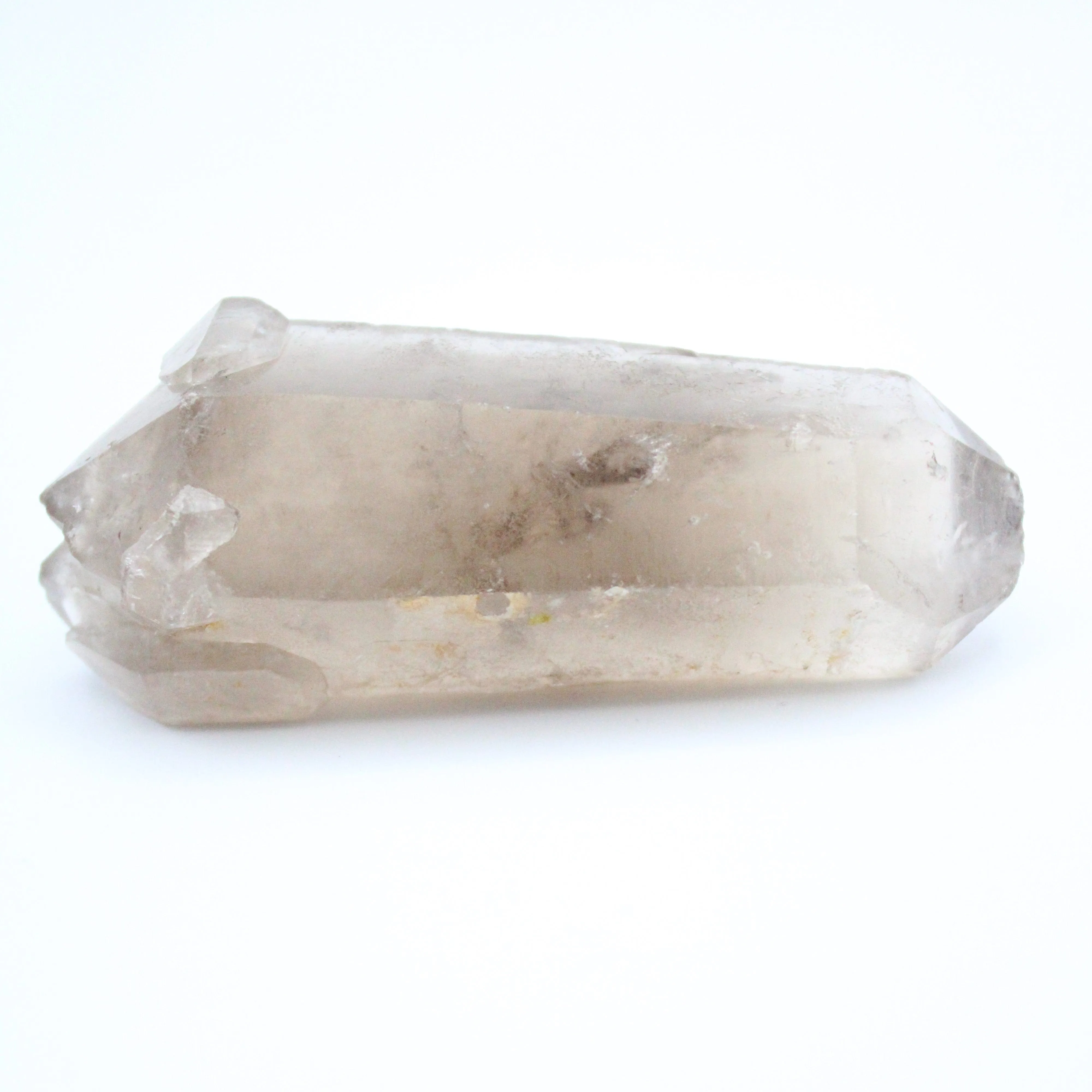 Double Terminated Smokey Quartz Point With Soulmates