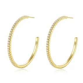 Elena Gold Hoops