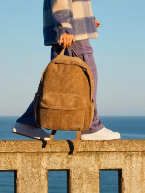 Feeling Good - Small Corduroy Backpack for Women