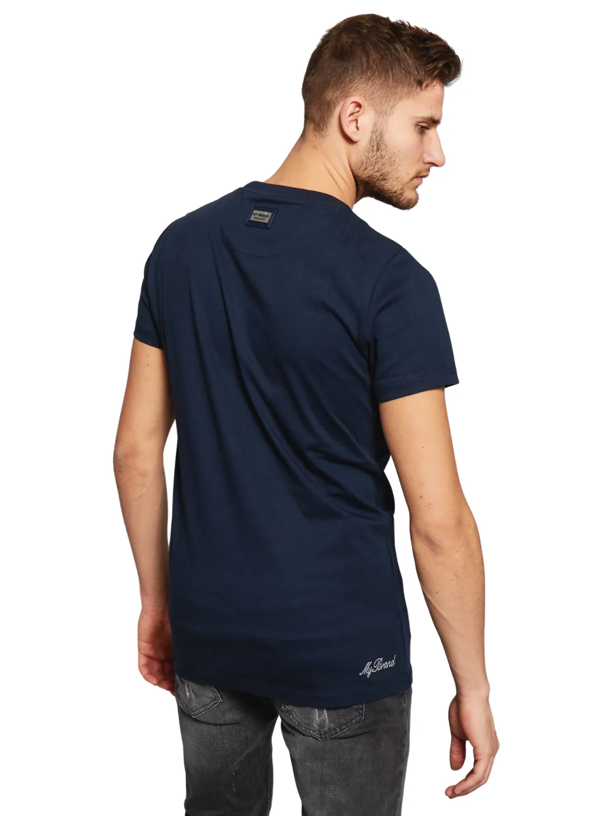 FIGHTER SAMURAI T-SHIRT | NAVY