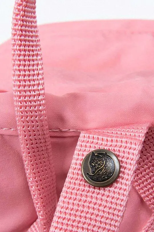 Fjallraven backpack Kanken pink color