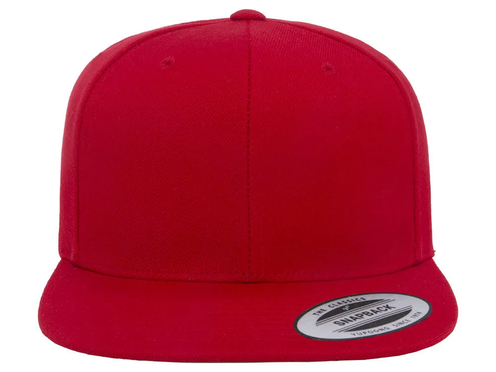 Flexfit Blank Snapback - Red