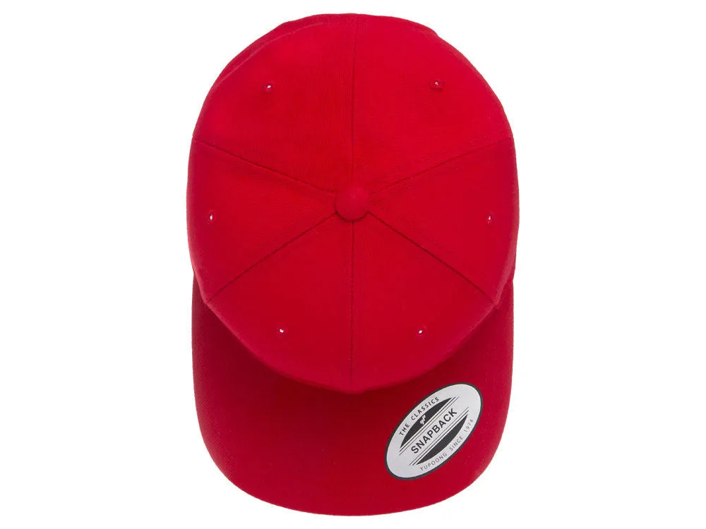 Flexfit Blank Snapback - Red