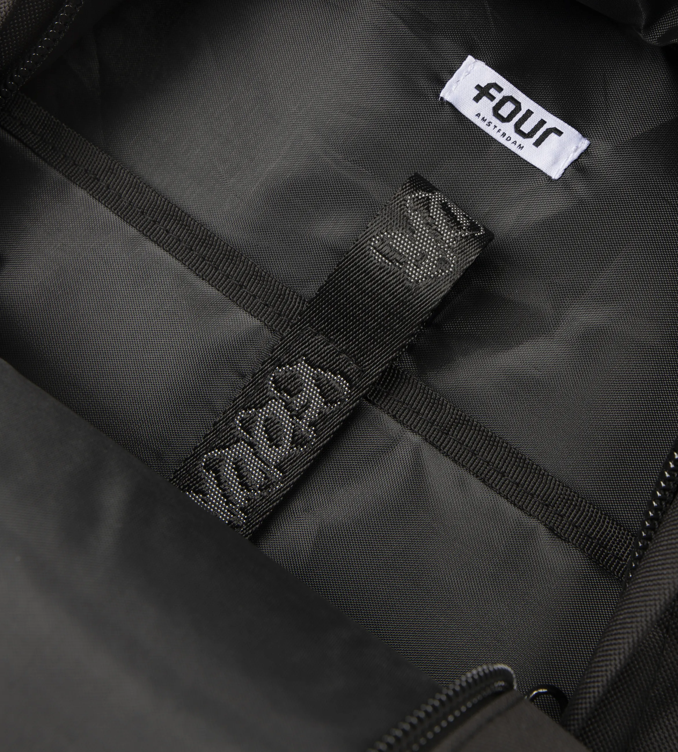 FOUR    Circles Logo Backpack Medium Black