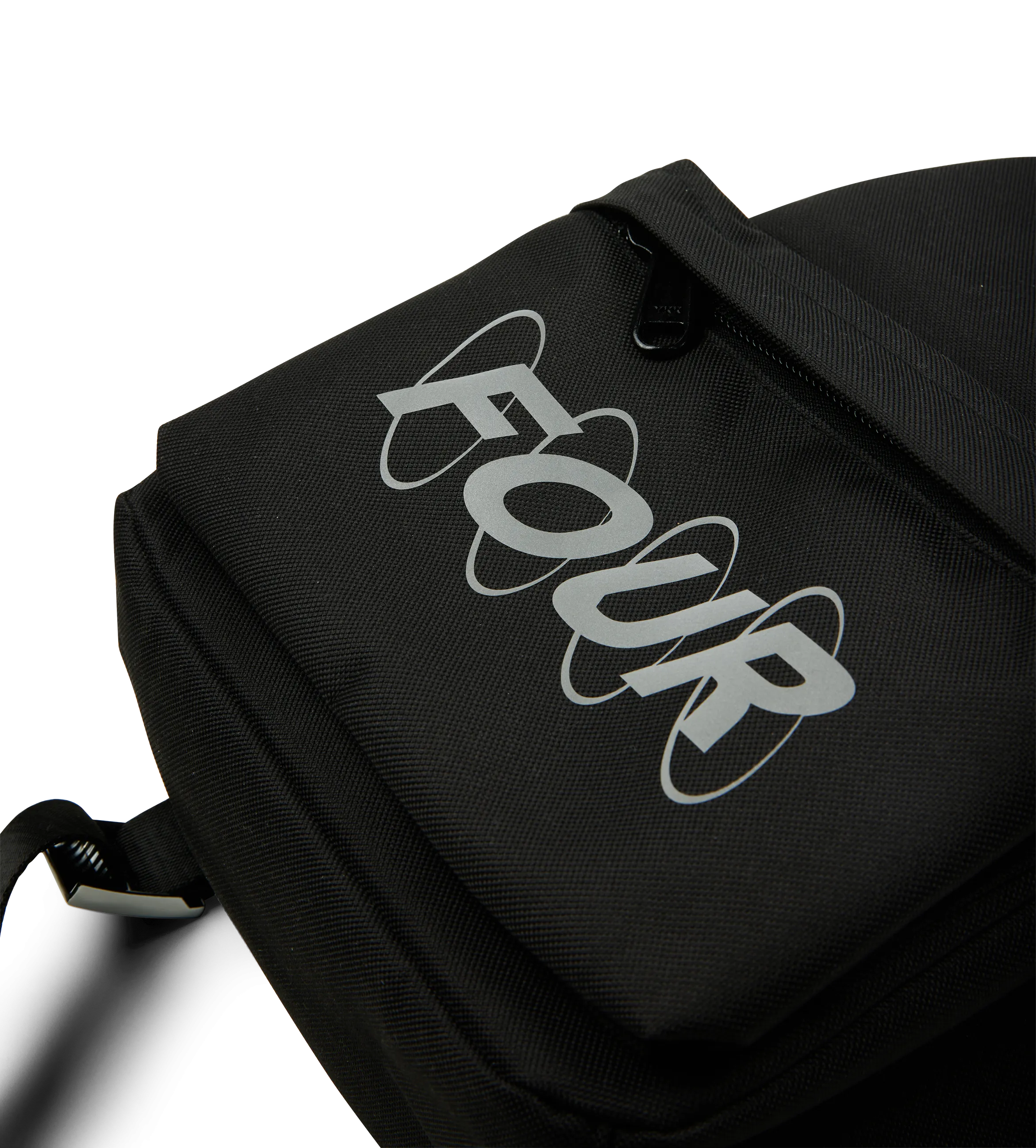 FOUR    Circles Logo Backpack Medium Black