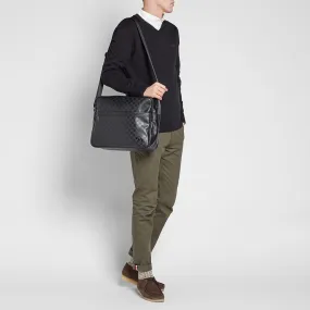 Fred Perry Checkerboard Shoulder BagBlack