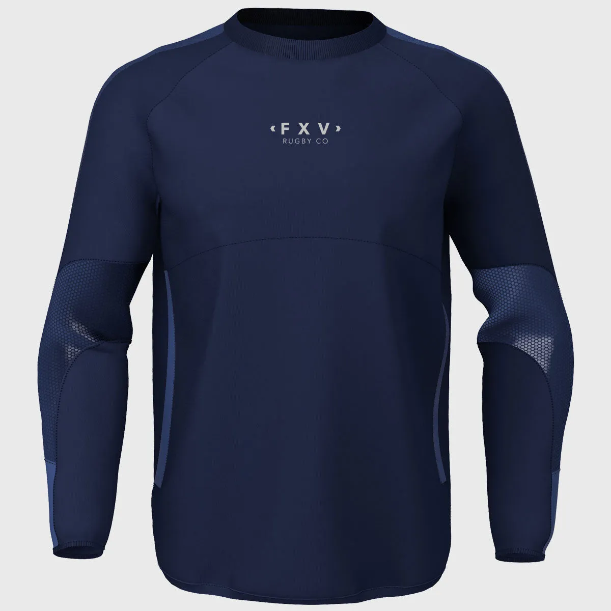 FXV Rugby Co Rugby Training Contact Top Navy