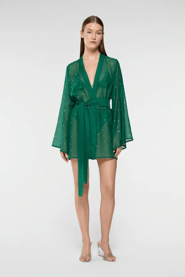 Gem Kaftan Green