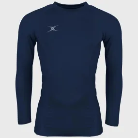 Gilbert Kid's Atomic II Long Sleeve Baselayer Top Navy