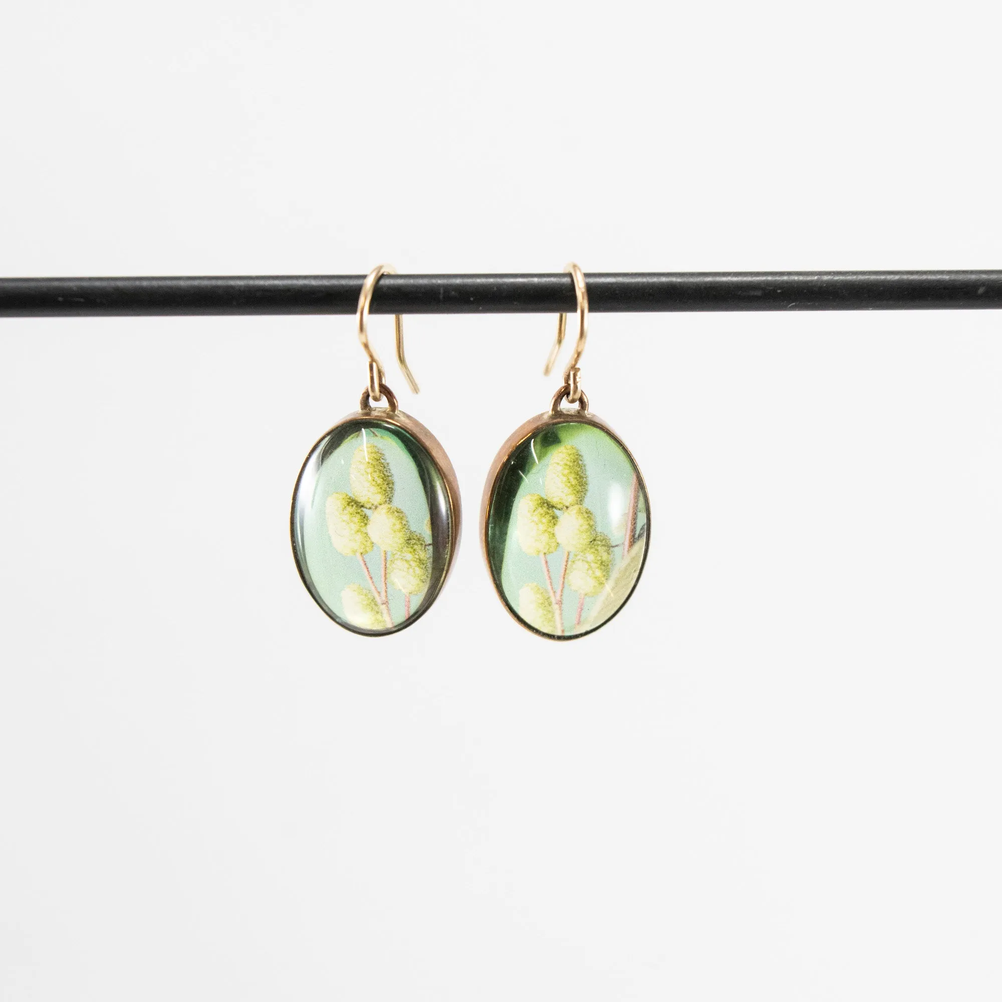 Green Berries Photography Earrings