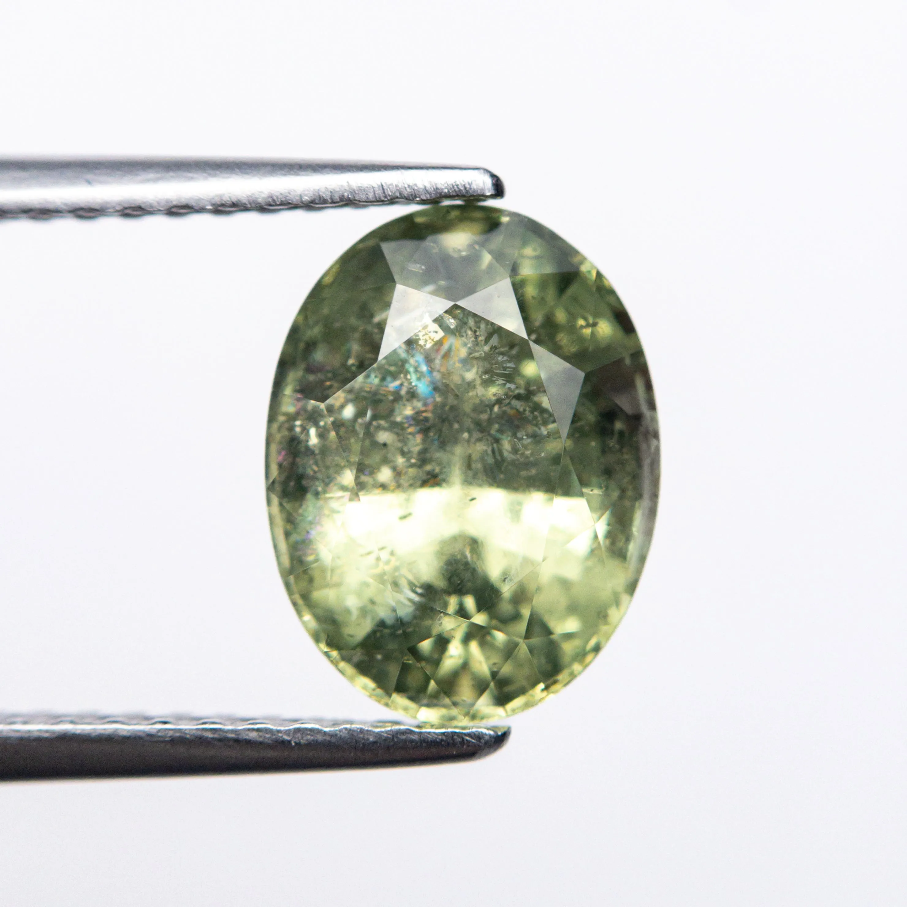 Green Brilliant Sapphire - 2.88ct Oval