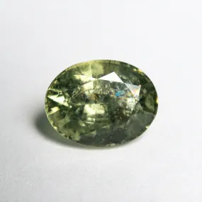 Green Brilliant Sapphire - 2.88ct Oval