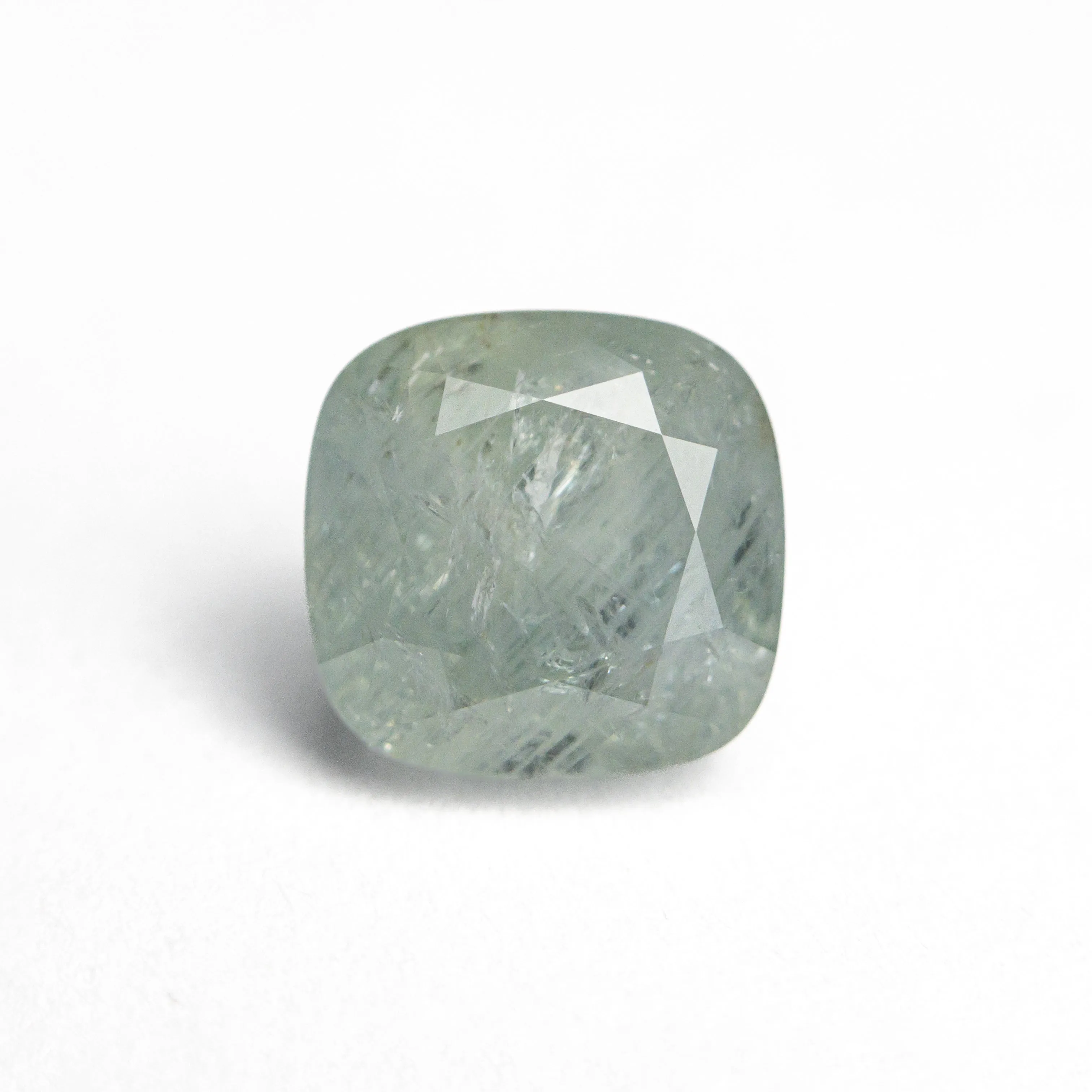 Green Brilliant Sapphire - 3.00ct Cushion