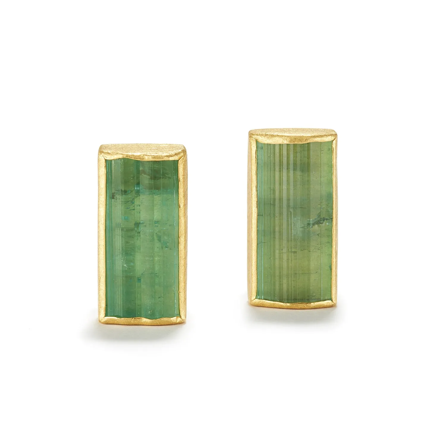 Green Tourmaline Earrings