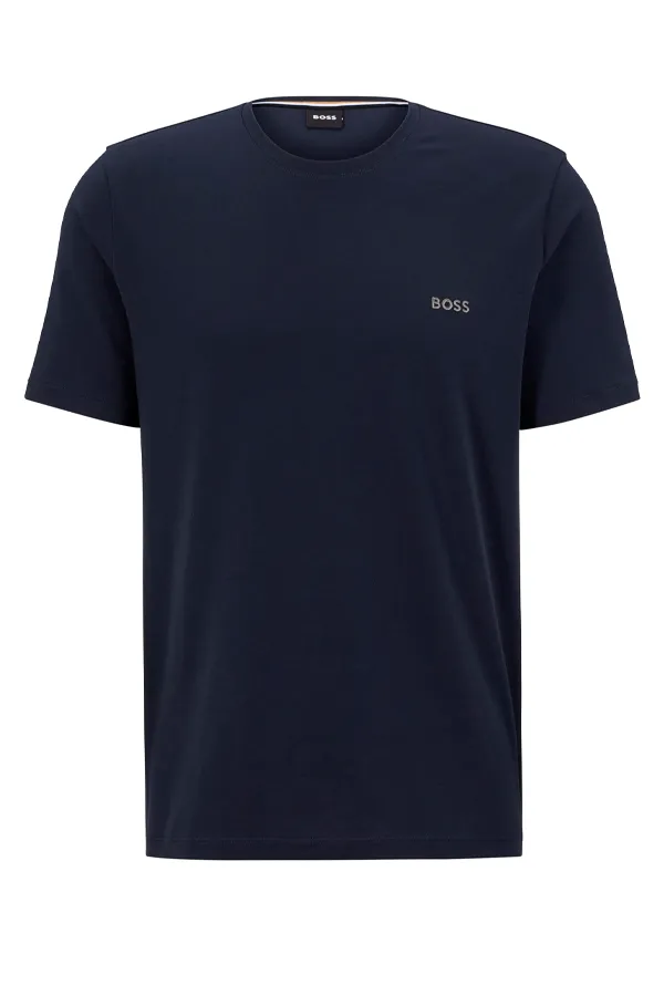 Hugo Boss Logo Tee Navy