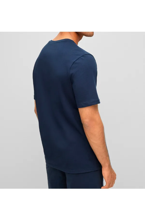 Hugo Boss Logo Tee Navy