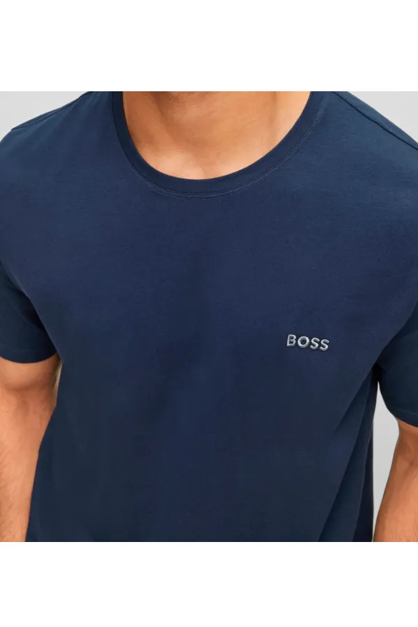 Hugo Boss Logo Tee Navy