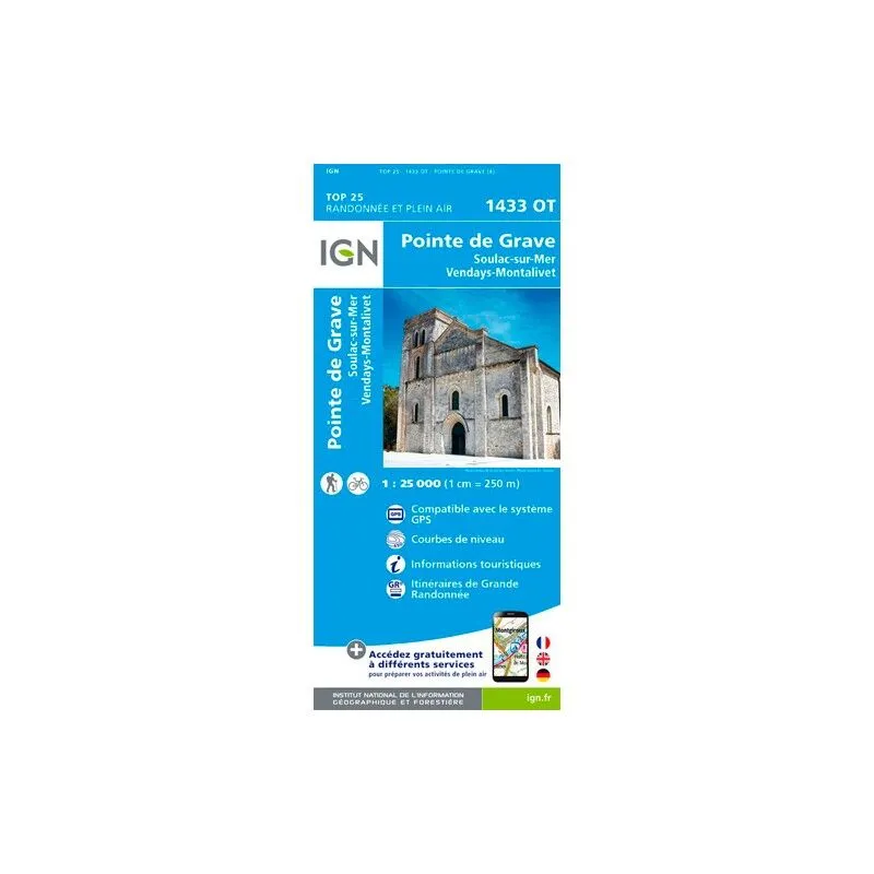 IGN  Soulac-Sur-Mer.Montalivet.Pointe De Grave