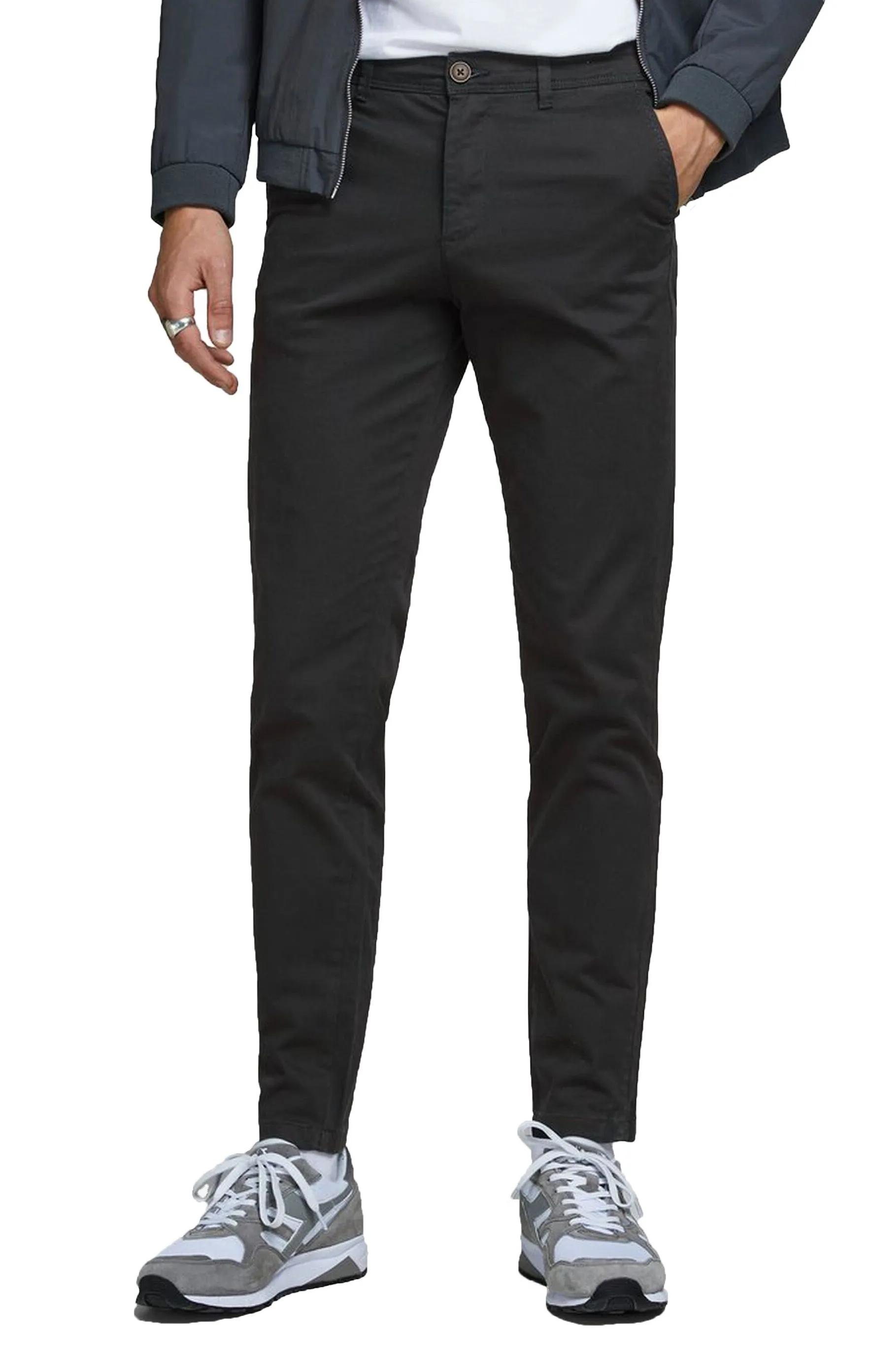 Jack & Jones Marco Bowie Slim Chinos Black