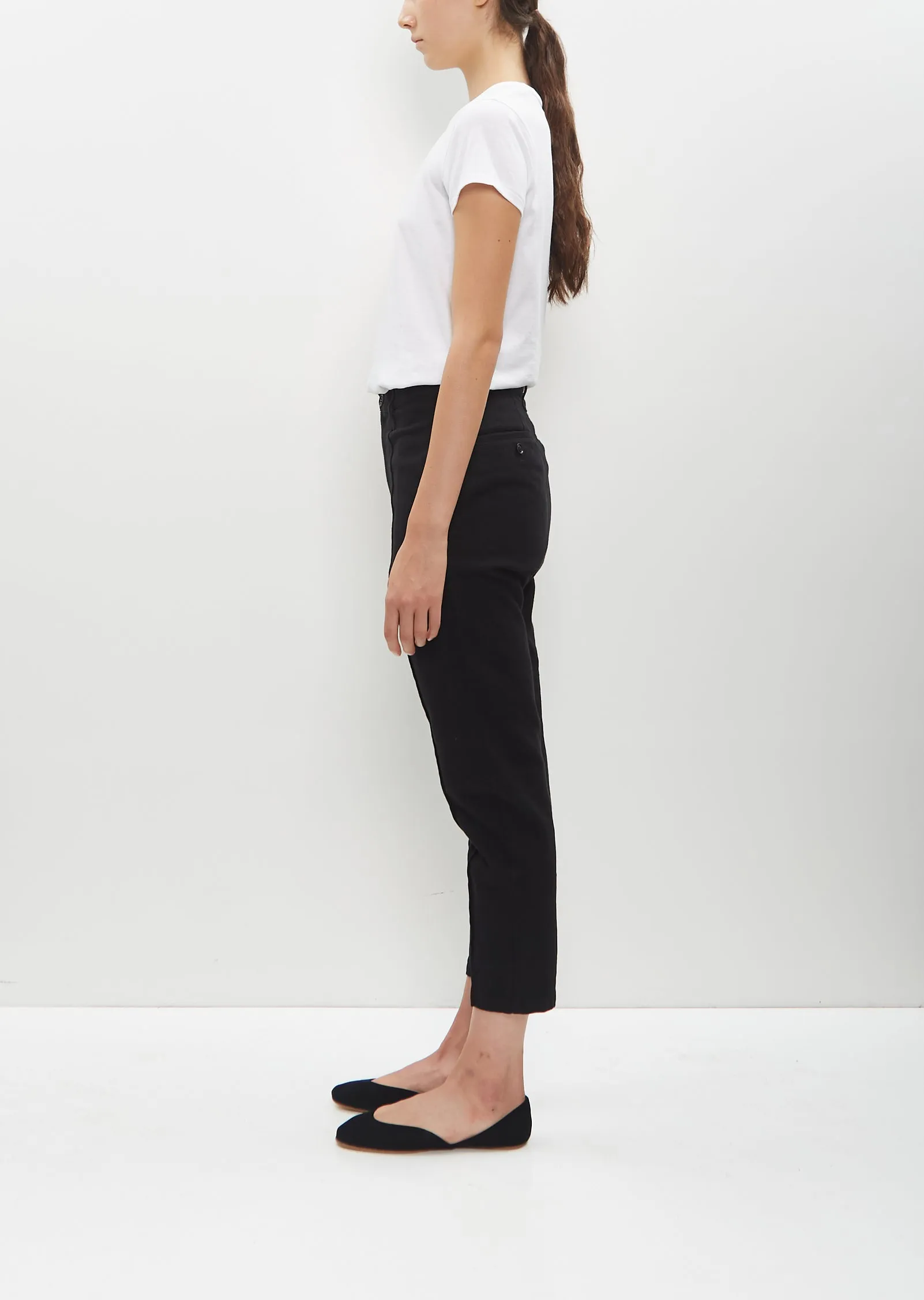 KA-Pin Tucked Slim Pant