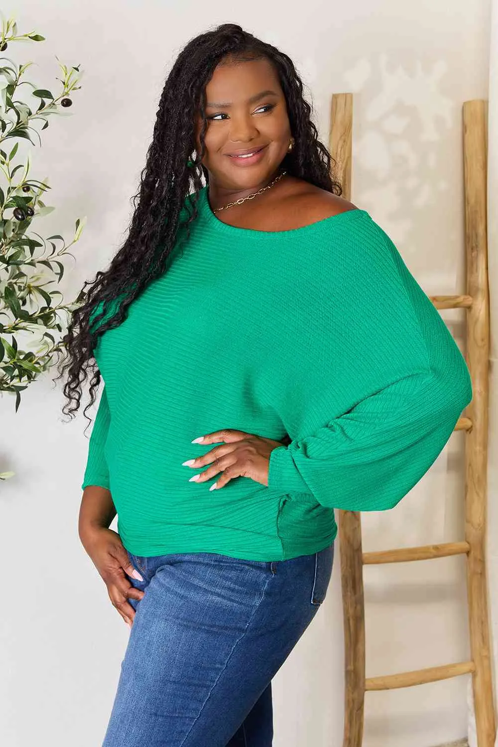 Kameron Dolman Sleeve Blouse