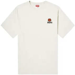 Kenzo PARIS Boke Flower Crest T-ShirtPale Grey