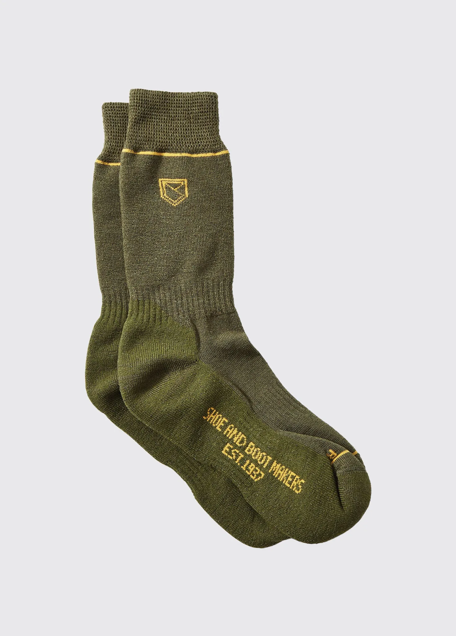 Kilkee Mens Socks - Olive