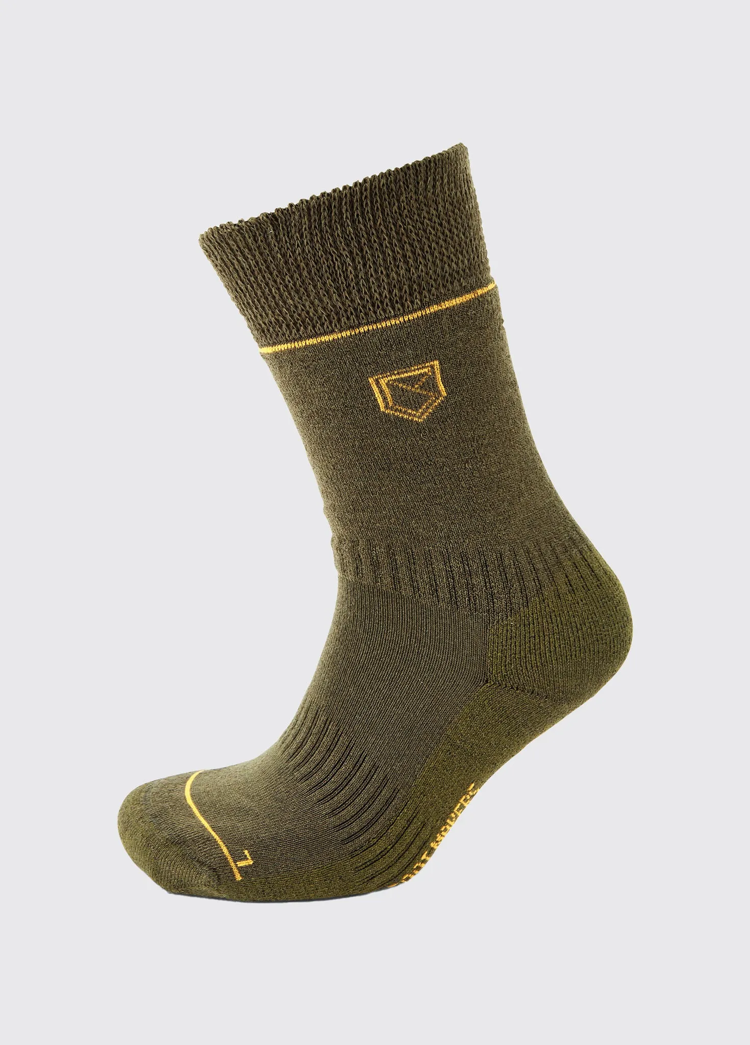 Kilkee Mens Socks - Olive