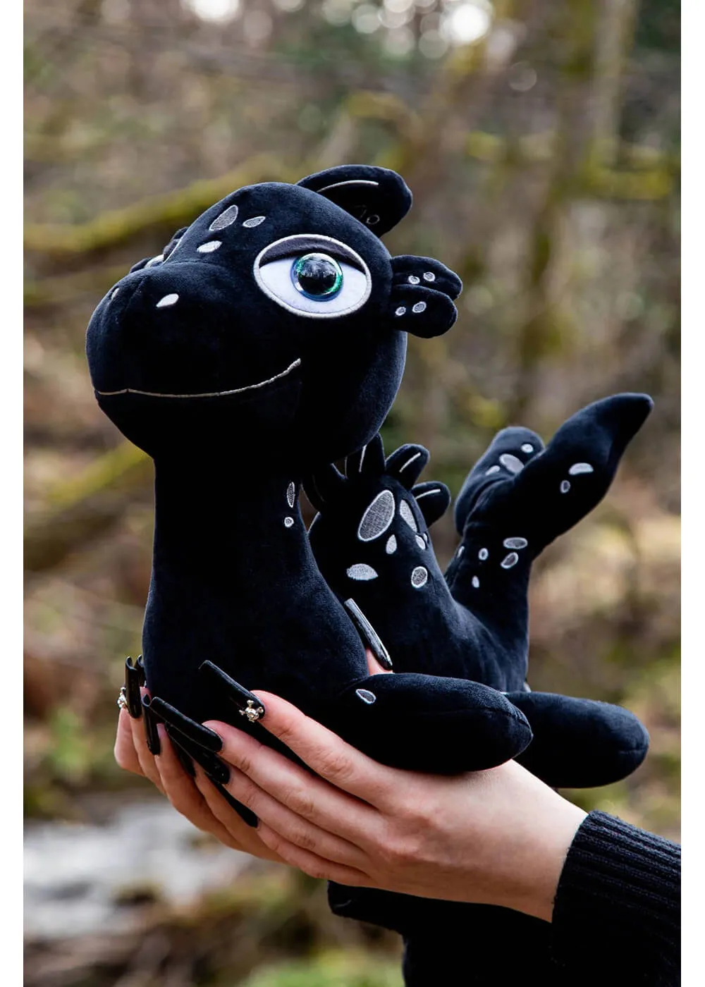 Killstar Kreeptures Loch Ness Monster Plush Black