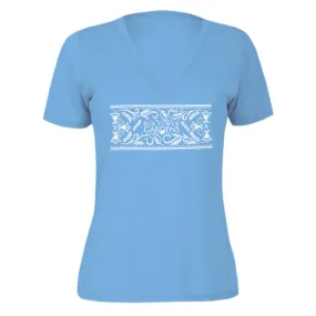 Ladies Bok Tower Scroll Artwork T-Shirt