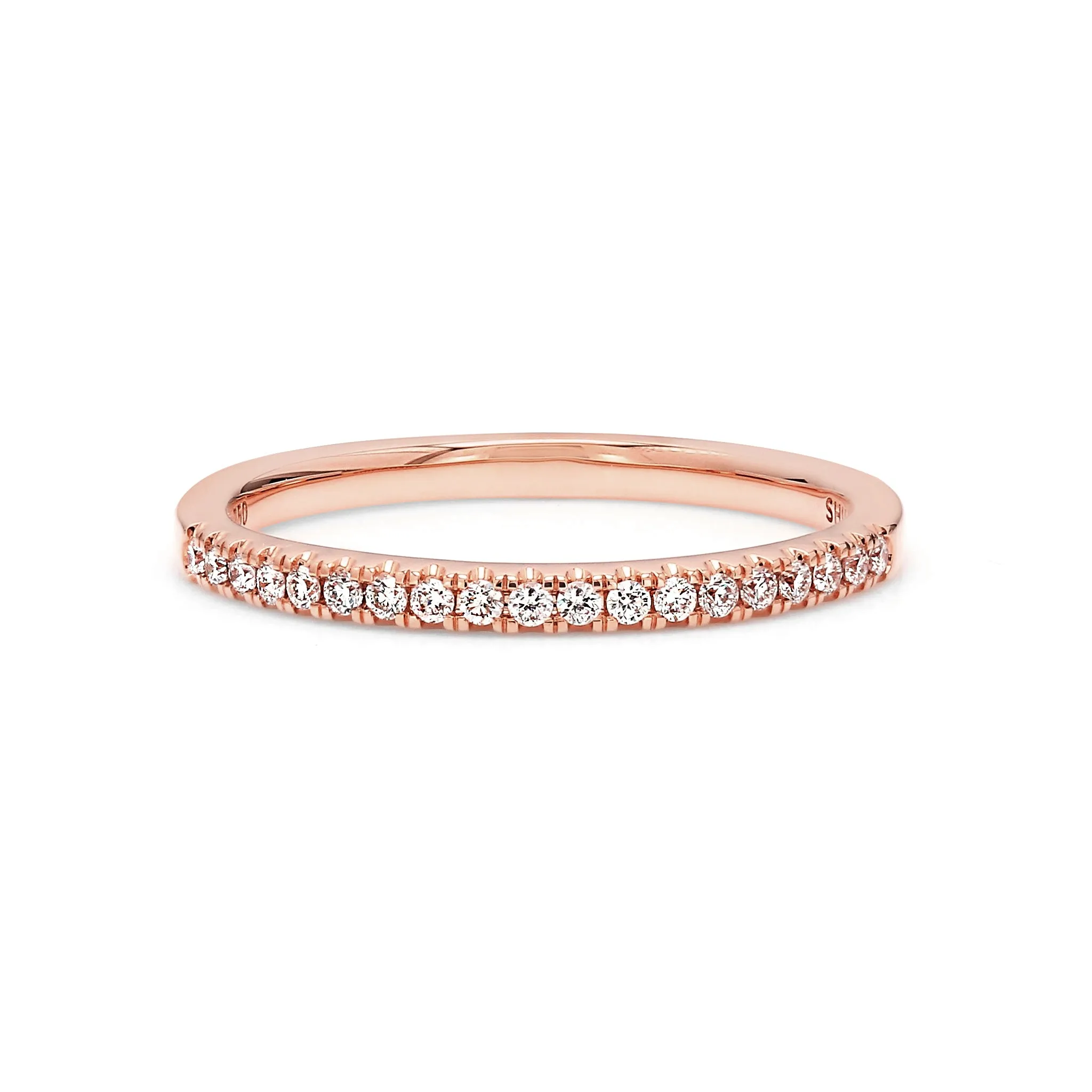 Ladies Diamond Wedding Band