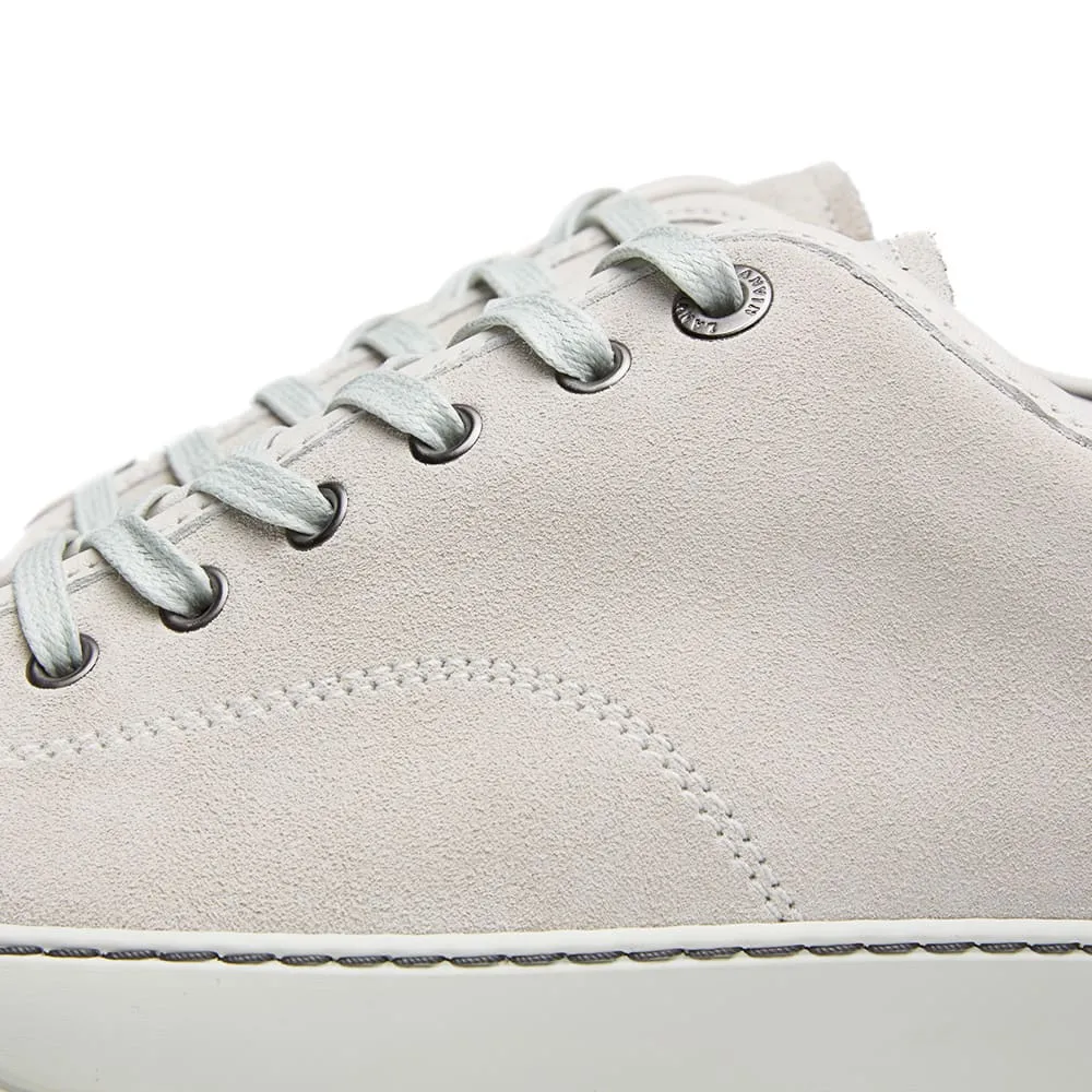 Lanvin Patent Toe Cap Low SneakerWhite