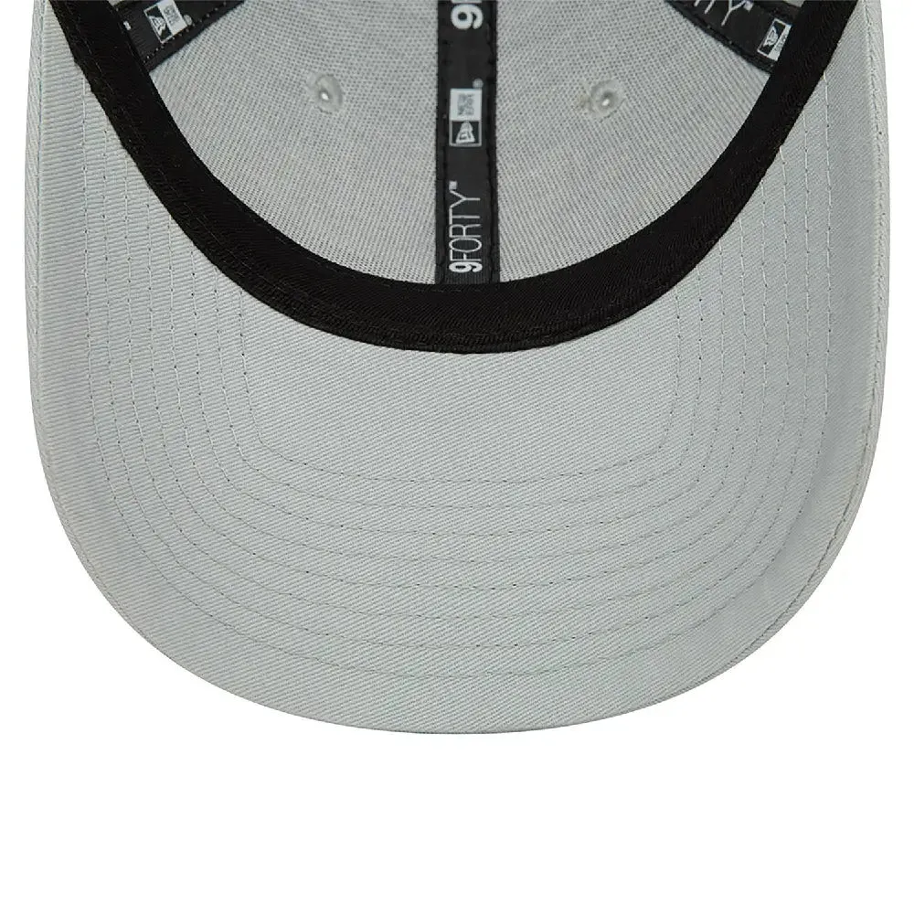 Las Vegas Raiders Nfl Side Patch Grey 9Forty Adjustable Cap