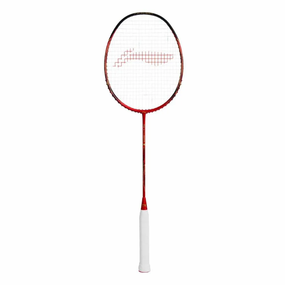 Li-Ning 3D Calibar X Boost Unstrung Badminton Racquet (Red/Black)