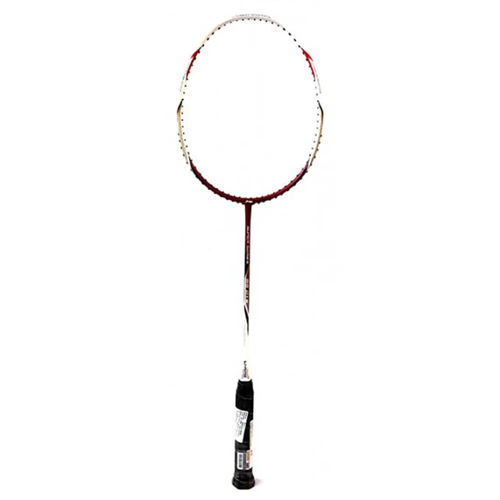 Li-Ning SS 21 Strung Badminton Racquet (White/Red)