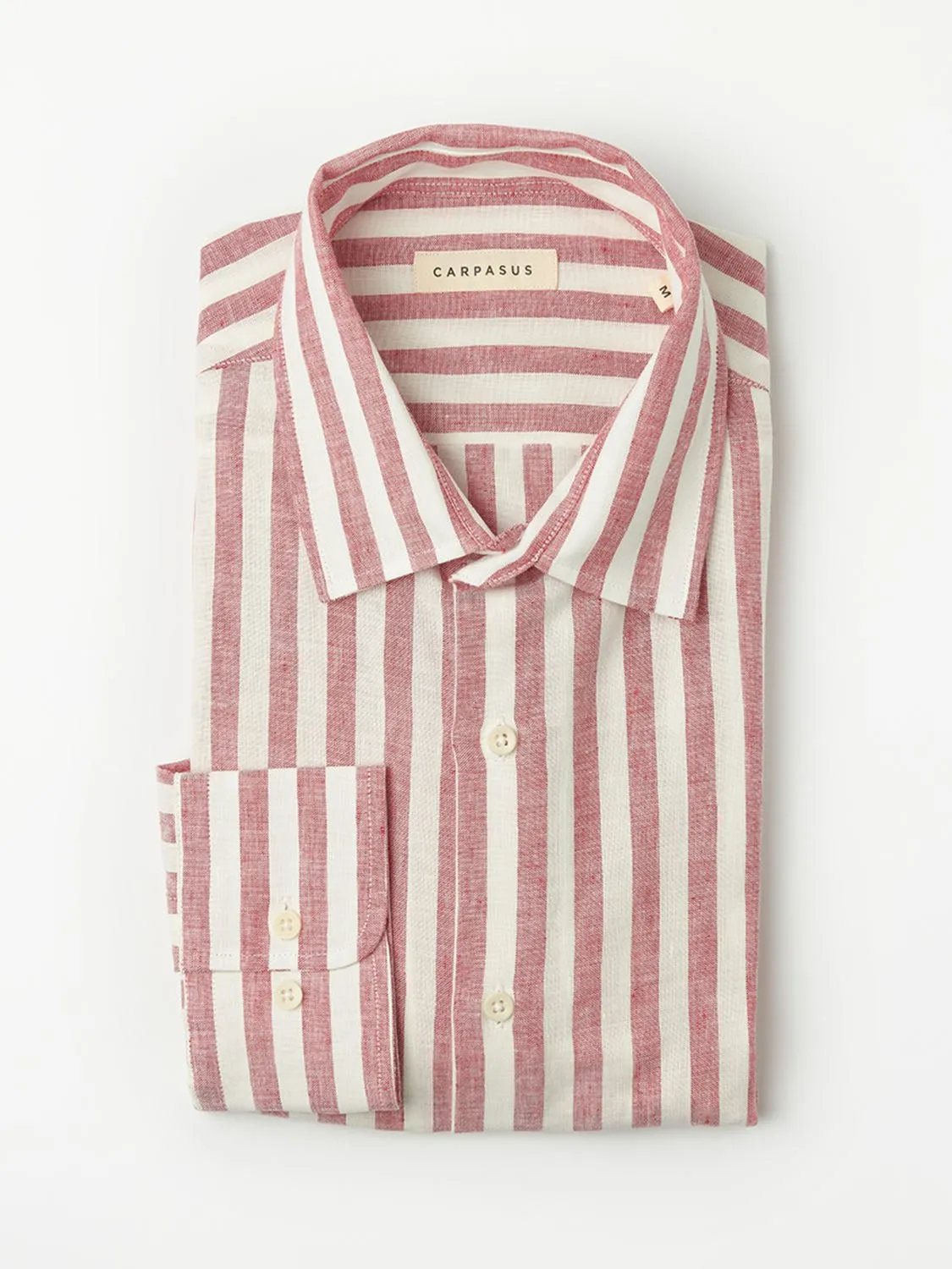 Linen Shirt Ascona Red