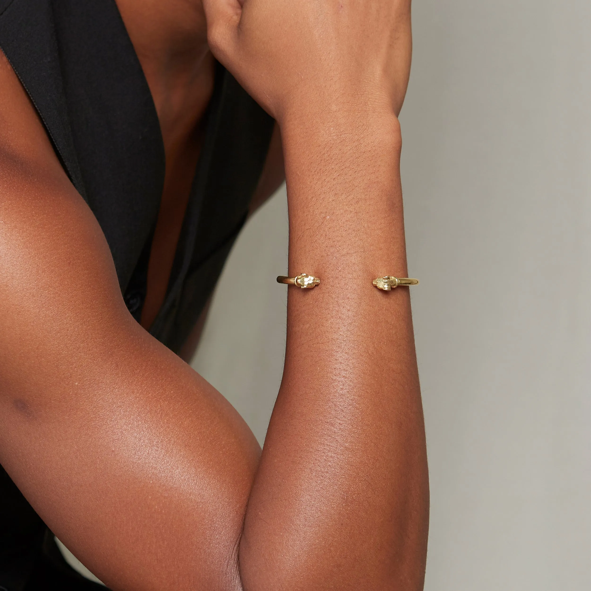 Lioness Cuff in Gold