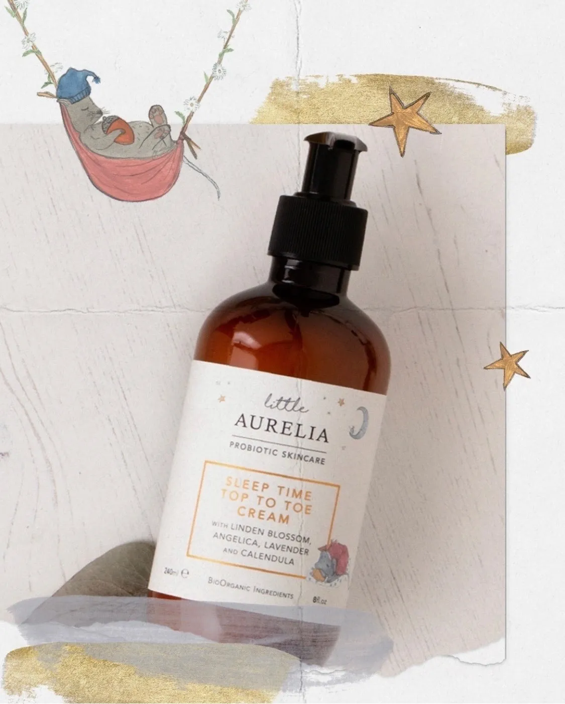 Little Aurelia Sleep Time Top to Toe Cream