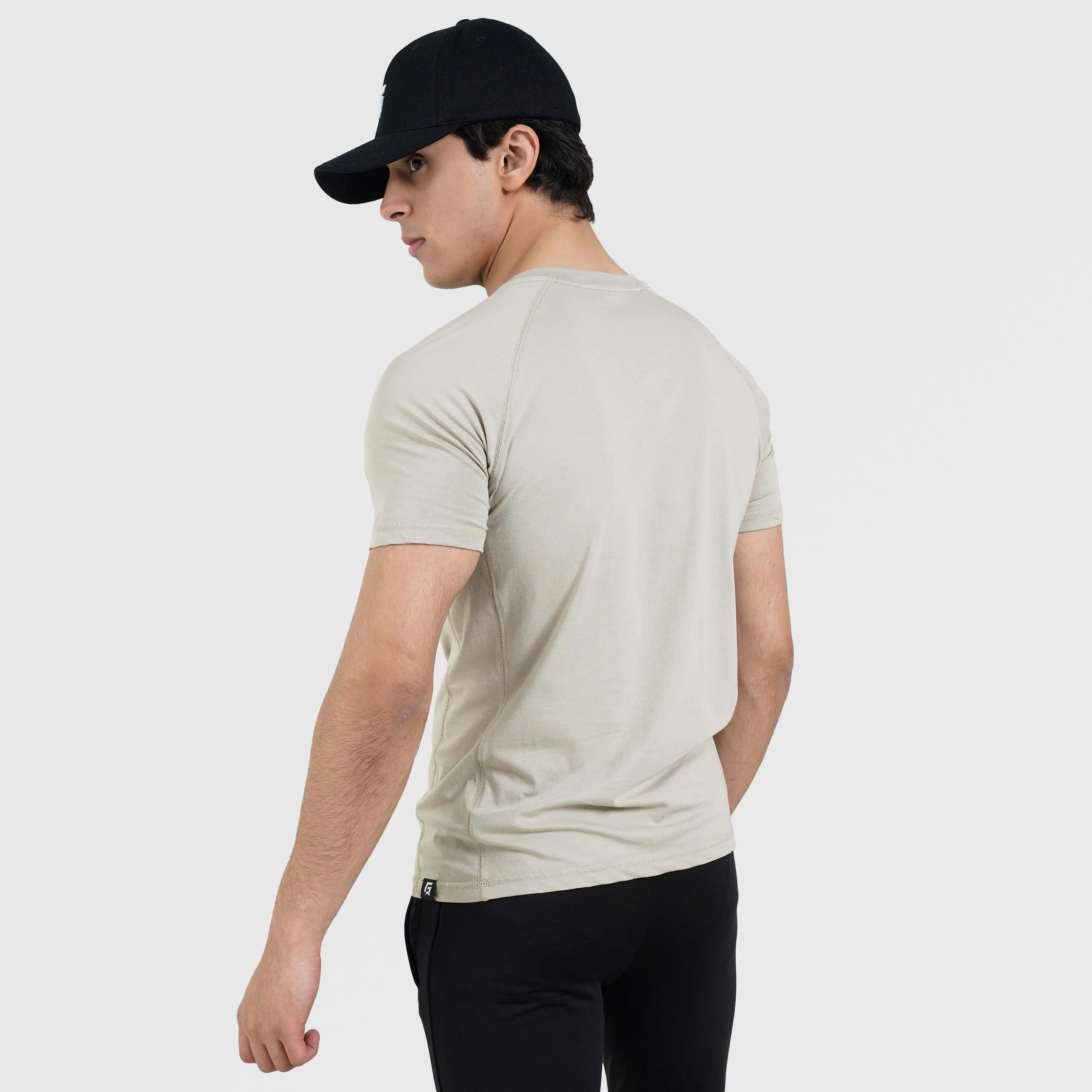 M024 Short Sleeves Tee (Beige)