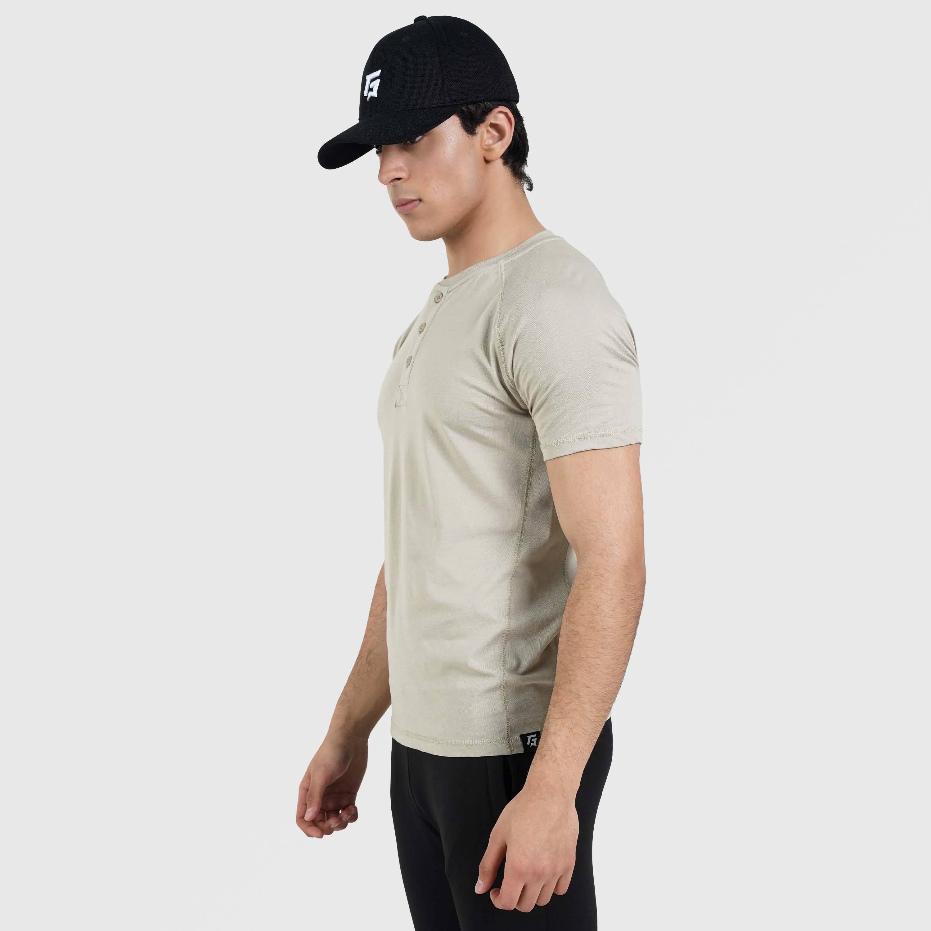 M024 Short Sleeves Tee (Beige)