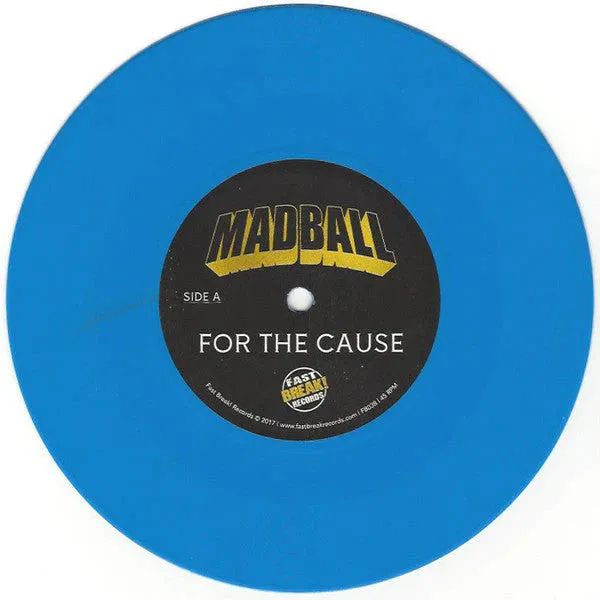 MADBALL/WISDOM IN CHAINS 'THE FAMILY BIZ' 7 SINGLE (Blue Vinyl)
